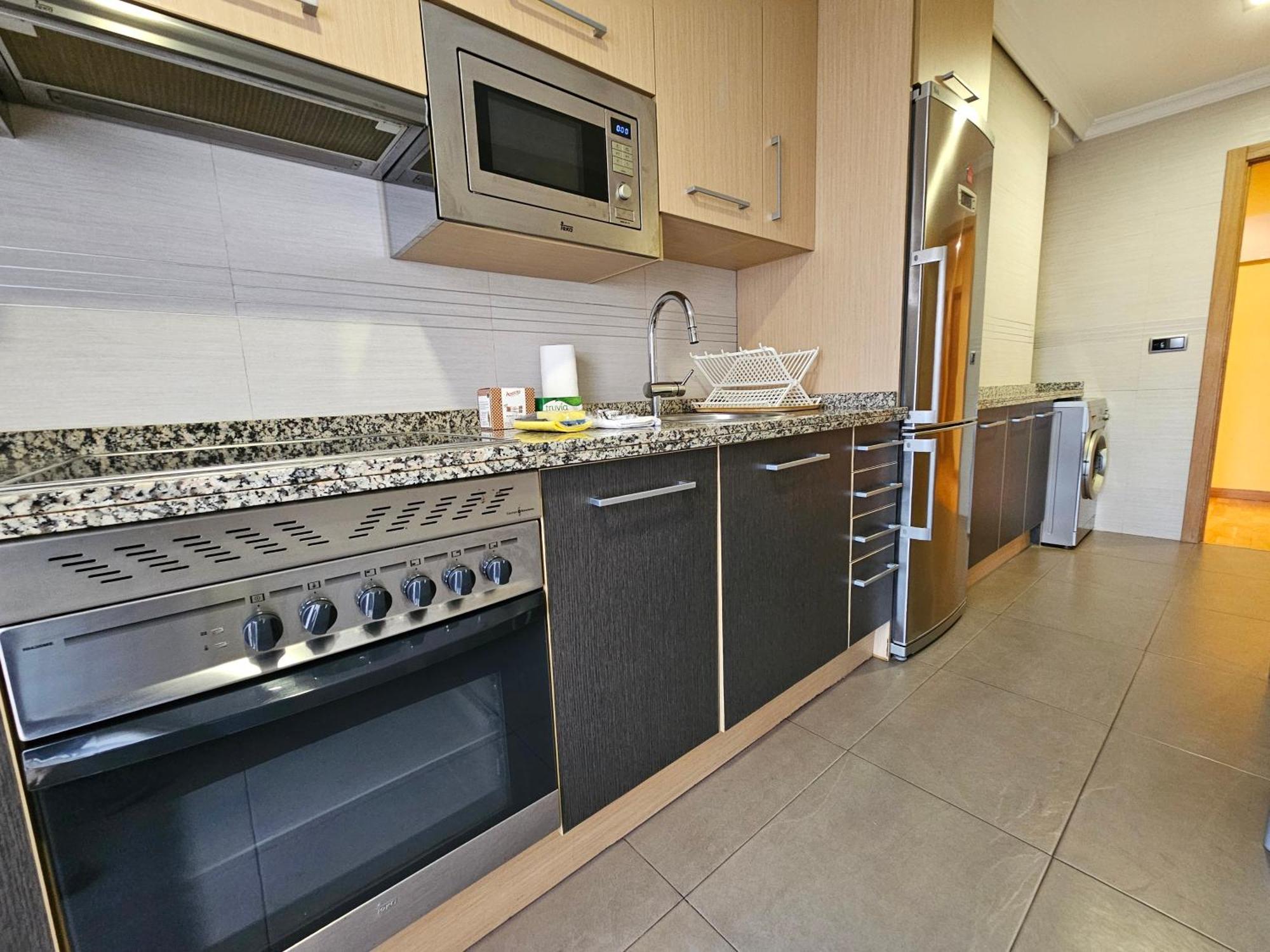 196A Acogedor Apartamento En ヒホン エクステリア 写真